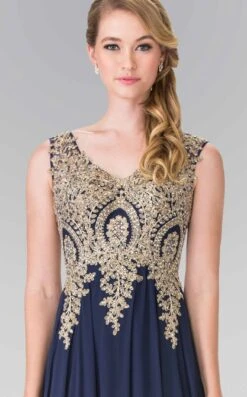 Elizabeth K GL2311 Dress -THE DRESS WARE HOUSE GL2311 NAVY 3O 273080