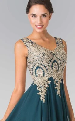 Elizabeth K GL2311 Dress -THE DRESS WARE HOUSE GL2311 TEAL 3O 995276