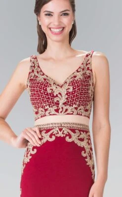 Elizabeth K GL2334 Dress -THE DRESS WARE HOUSE GL2334 BURGUNDY 3O 197869 ccd6b9c4 2a24 43aa 988d d4992c2b4954