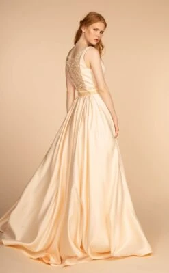 Elizabeth K GL2531 Dress -THE DRESS WARE HOUSE GL2531 CHAMPAGNE 2O 4cdf1eee 8577 4ab6 8611 fe94e29dffae