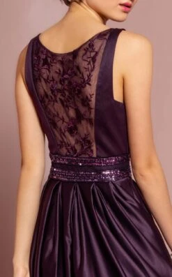 Elizabeth K GL2531 Dress -THE DRESS WARE HOUSE GL2531 EGGPLANT 4O 281521 6c5820ba a1c3 40ab aaec b12ec03674c2