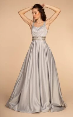 Elizabeth K GL2531 Dress -THE DRESS WARE HOUSE GL2531 SILVER 1O 8d863f42 0131 4d14 84d8 180a23df9bdc