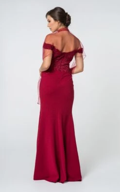 Elizabeth K GL2708 Dress -THE DRESS WARE HOUSE GL2708 BURGUNDY 2O e6cf1a8e e551 4e51 8c3e 00fc6c196281
