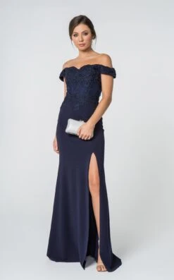 Elizabeth K GL2708 Dress -THE DRESS WARE HOUSE GL2708 NAVY 1O 448ffe6c 8223 43e5 9e23 15823ed39695