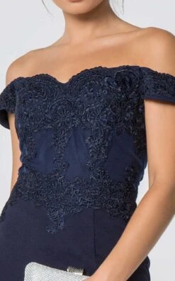 Elizabeth K GL2708 Dress -THE DRESS WARE HOUSE GL2708 NAVY 3O 650642 9e982ab6 5413 497b b9b4 6553e8b647f5