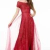 Elizabeth K GL2942 Dress -THE DRESS WARE HOUSE GL2942 BURGUNDY 1O 825995