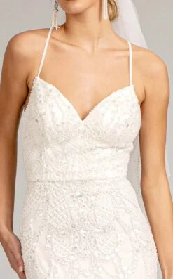 GLS By Gloria GL3009 Dress -THE DRESS WARE HOUSE GL3009 IVORY D1 594715 96a45ee1 2838 41fb 97d8 de05ffcfc4aa