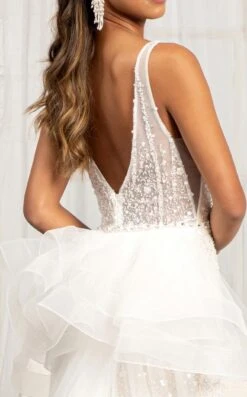 GLS By Gloria GL3014 Dress -THE DRESS WARE HOUSE GL3014 IVORYCHAMPAGNE D2 263194