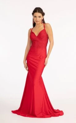 GLS By Gloria GL3036 Dress -THE DRESS WARE HOUSE GL3036 RED 1O 823b983c c3fd 46d0 8158 99831a7c5e81