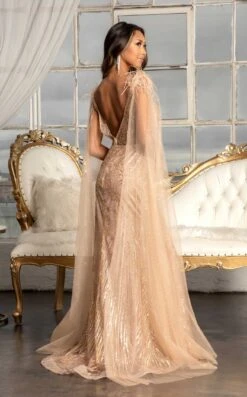 GLS By Gloria GL3047 Dress -THE DRESS WARE HOUSE GL3047 ROSEGOLD 2O 665789 b907a049 3f29 46e4 9527 81f7aac99fec