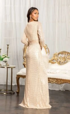 Elizabeth K GL3063 Dress -THE DRESS WARE HOUSE GL3063 GOLD 2O 101092 e5649400 56e4 4029 b6a5 e08020f5ea19