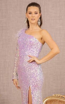 GLS By Gloria GL3128 Dress -THE DRESS WARE HOUSE GL3128 LILAC D1 ffcceb35 e26a 4f61 bc21 7233de0c3ad9