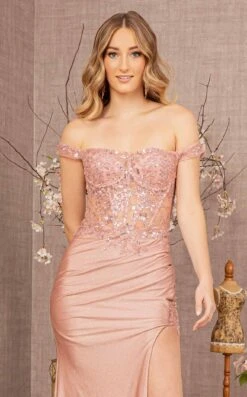 Elizabeth K GL3162 Dress -THE DRESS WARE HOUSE GL3162 ROSEGOLD D1 b0442bef 25a4 4219 98bd c3337014b7f4