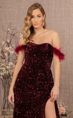 Elizabeth K GL3163 Dress -THE DRESS WARE HOUSE GL3163 WINE D1 de1e6a4d 0c71 442e b5d0 a64e9d45ba8c
