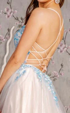 GLS By Gloria GL3251 Dress -THE DRESS WARE HOUSE GLS by Gloria GL3251 BLUEPEACH D2 0edb0d07 2136 4d55 9a92 5b9be245ce33