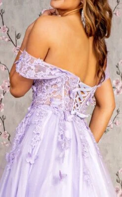 GLS By Gloria GL3296 Dress -THE DRESS WARE HOUSE GLS by Gloria GL3296 LILAC D2 da721c98 a94d 4497 965b 10440054bca2