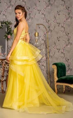 GLS By Gloria GL3356 Dress -THE DRESS WARE HOUSE GLS by Gloria GL3356 YELLOW 2 672b2b99 1c5f 4223 b853 589c49ac06a5
