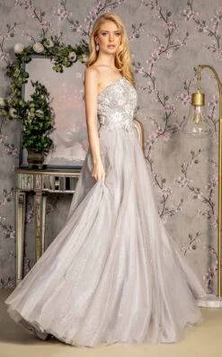 GLS By Gloria GL3384 Dress -THE DRESS WARE HOUSE GLS by Gloria GL3384 SILVER 3 d1ba5174 31bd 4a07 8b6c 00a4fd377933