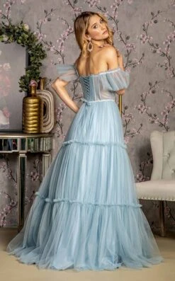 GLS By Gloria GL3453 Dress -THE DRESS WARE HOUSE GLS by Gloria GL3453 SMOKYBLUE 2 4de6a660 24e9 482c bb4f d3f8fc19c46b