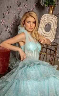 GLS By Gloria GL3454 Dress -THE DRESS WARE HOUSE GLS by Gloria GL3454 BABYBLUE 4 6932c48b ec23 4db8 b1f3 7eca1328294f