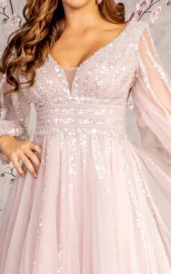 GLS By Gloria GL3495 Dress -THE DRESS WARE HOUSE GLS by Gloria GL3495 MAUVE D1 8c960207 672e 49ab af3a 1399793f88f7