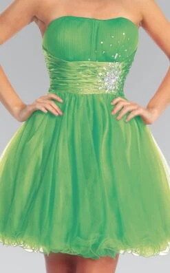 Elizabeth K GS1050 Dress -THE DRESS WARE HOUSE GS1050 GREEN 3O 664090