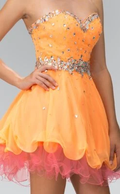 Elizabeth K GS1108 Dress -THE DRESS WARE HOUSE GS1108 ORANGE 3O 495401