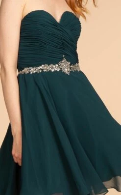 Elizabeth K GS1637 Dress -THE DRESS WARE HOUSE GS1637 TEAL 3O aba6957f 8599 459b 86d8 1af57720a0ae