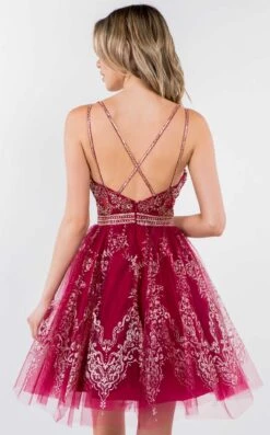 Elizabeth K GS1965 Dress -THE DRESS WARE HOUSE GS1965 BURGUNDY 4O 954441 3ffed81b b289 4cfb 9333 6360c2e190bc