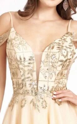 Elizabeth K GS1997 Dress 26 Elizabeth K GS1997 Dress -THE DRESS WARE HOUSE GS1997 CHAMPAGNE D1 174111