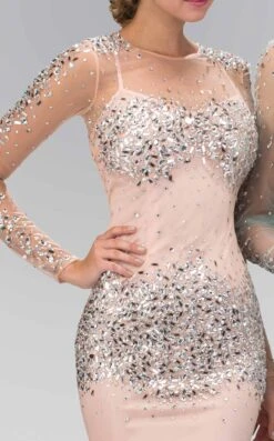 Elizabeth K GS2135 Dress -THE DRESS WARE HOUSE GS2135 PEACH 3O 774796