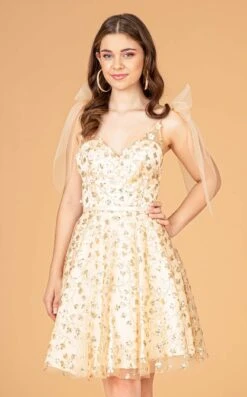Elizabeth K GS3088 Dress 26 Elizabeth K GS3088 Dress -THE DRESS WARE HOUSE GS3088 CHAMPAGNE D1 125971