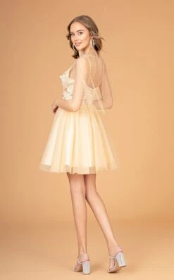 Elizabeth K GS3089 Dress -THE DRESS WARE HOUSE GS3089 CHAMPAGNE 2O
