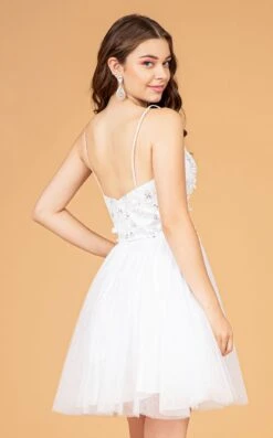 Elizabeth K GS3089 Dress -THE DRESS WARE HOUSE GS3089 WHITE D2