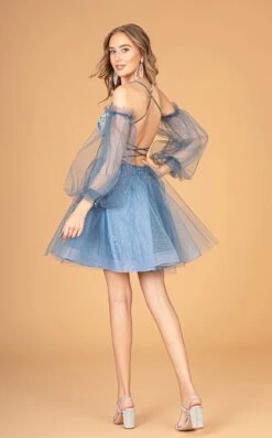 Elizabeth K GS3095 Dress -THE DRESS WARE HOUSE GS3095 SMOKYBLUE 2O 194055 df0eb2d2 c124 45d8 bd9f 07afd218d9d3
