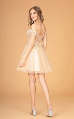 Elizabeth K GS3096 Dress -THE DRESS WARE HOUSE GS3096 CHAMPAGNE 2O a854eefe 7959 4bd3 b70b 11fd342d474a