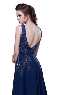 Jadore J13064 Dress -THE DRESS WARE HOUSE J13064 Navy2 cc32c055 0aaf 46b0 a705 de6239591c0d 651460