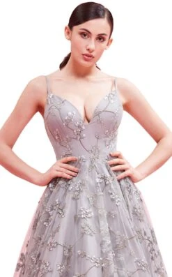 Jadore J16025 Dress -THE DRESS WARE HOUSE J16025 Grey zoom 794474