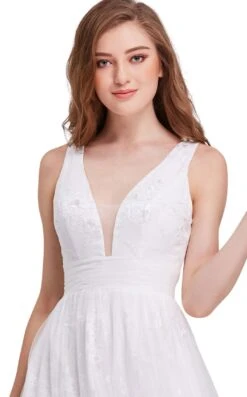 Jadore J16027 Dress -THE DRESS WARE HOUSE J16027 Ivory zoom 893102