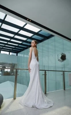 Jadore J19011 Dress -THE DRESS WARE HOUSE J19011 Ivory 2 919418