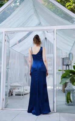 Jadore J21034 Dress -THE DRESS WARE HOUSE J21034 Navy 2 987095