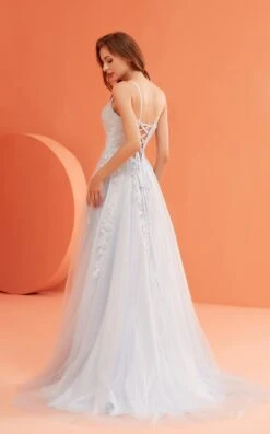 Jadore J22022 Dress -THE DRESS WARE HOUSE J22022 Dove 2