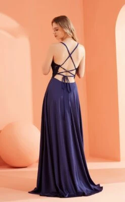 Jadore J22028 Dress 13 Jadore J22028 Dress -THE DRESS WARE HOUSE J22028 Navy 2