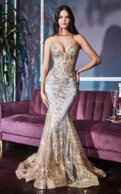 Cinderella Divine J810 Dress -THE DRESS WARE HOUSE J810 Goldmist 4 214759 43bf2cd8 927b 4d0a 988f 864e3f2cd057