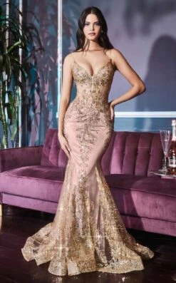 Cinderella Divine J810 Dress -THE DRESS WARE HOUSE J810 rosegold 711151 78dc6b5a 6018 4b31 9bee 87c5b23341a3