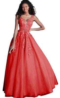 JVN JVN68258 Dress -THE DRESS WARE HOUSE JVN68258 red dd926322 e9bd 47f0 9b79 a73224e6f1e7