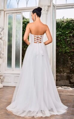 Jadore J24004 Dress -THE DRESS WARE HOUSE Jadore J24004 Ivory 2