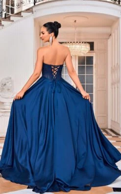 Jadore J24015 Dress -THE DRESS WARE HOUSE Jadore J24015 Navy 3