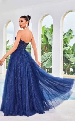 Jadore J24016 Dress -THE DRESS WARE HOUSE Jadore J24016 Navy 3