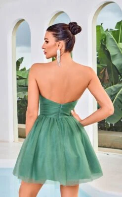 Jadore J24072 Dress -THE DRESS WARE HOUSE Jadore J24072 Sage 2